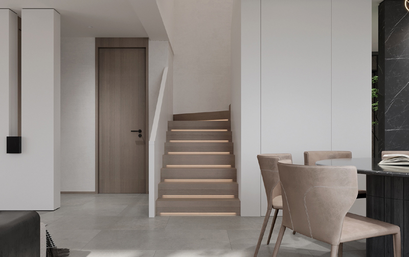 89平后現(xiàn)代極簡(jiǎn)裝修效果圖