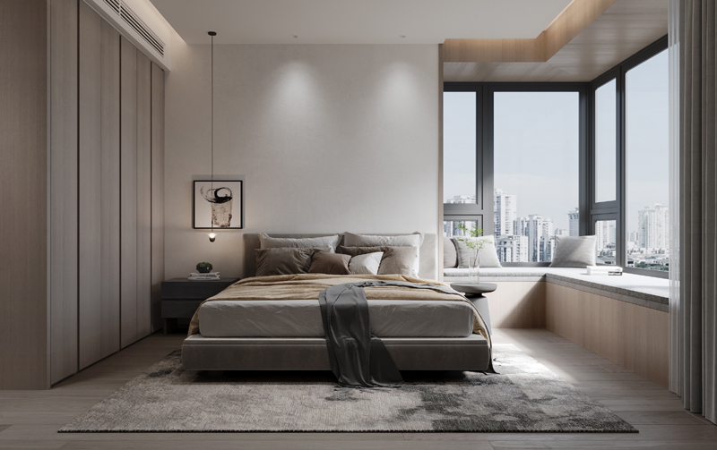 89平后現(xiàn)代極簡(jiǎn)裝修效果圖