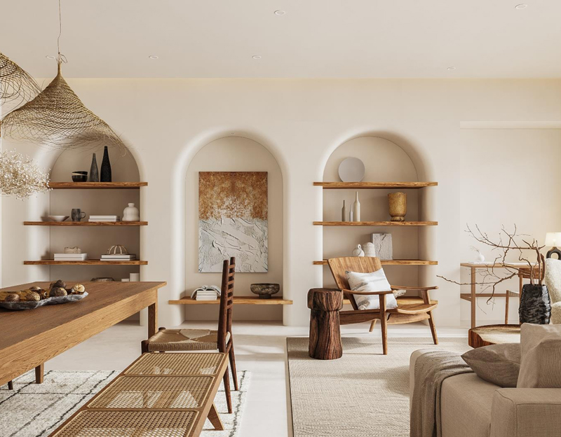 350平原木風(fēng)別墅裝修設(shè)計(jì)效果圖