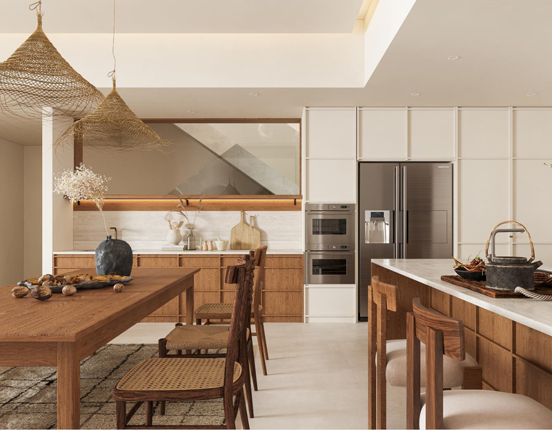 350平原木風(fēng)別墅裝修設(shè)計(jì)效果圖