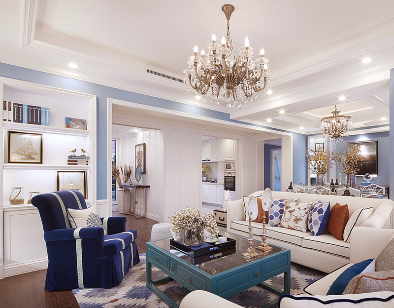 132平米地中海風(fēng)格裝修圖片