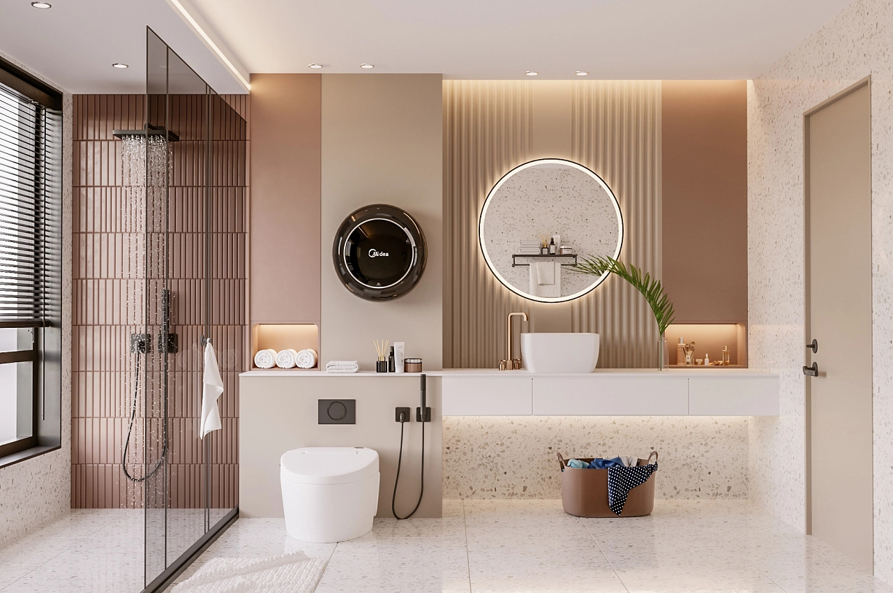 衛生間裝修效果這樣設計，顏值絕對爆表！