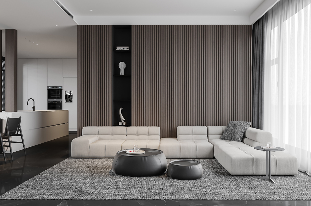 90平高端住宅裝修，讓一切閱盡繁華后回歸簡約！